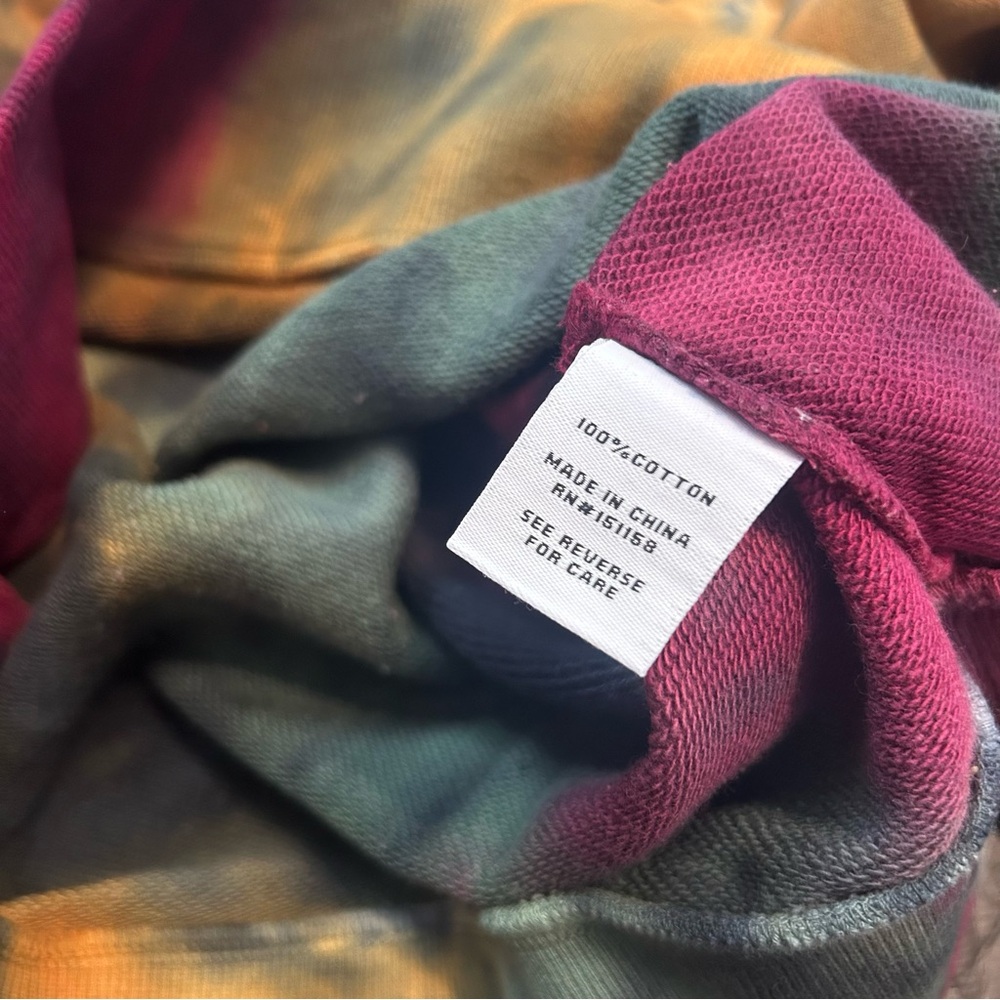 Revolve x 525 America - Tie-Dye Cutout Shoulder Sweatshirt - Picture 9 of 9